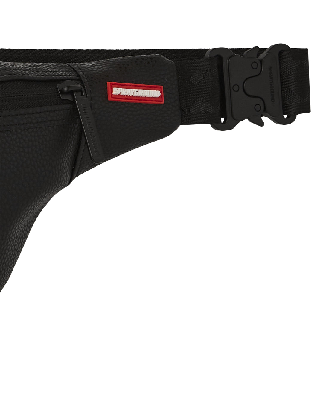 【Sprayground】UNFINISHED SHARK BELTBAG クロスボディバック Sprayground Unfinished Shark Crossbody Bag in Black for Men