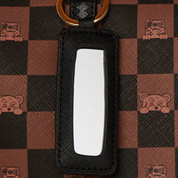 PEEKING CHARACTER CHECK TOTE