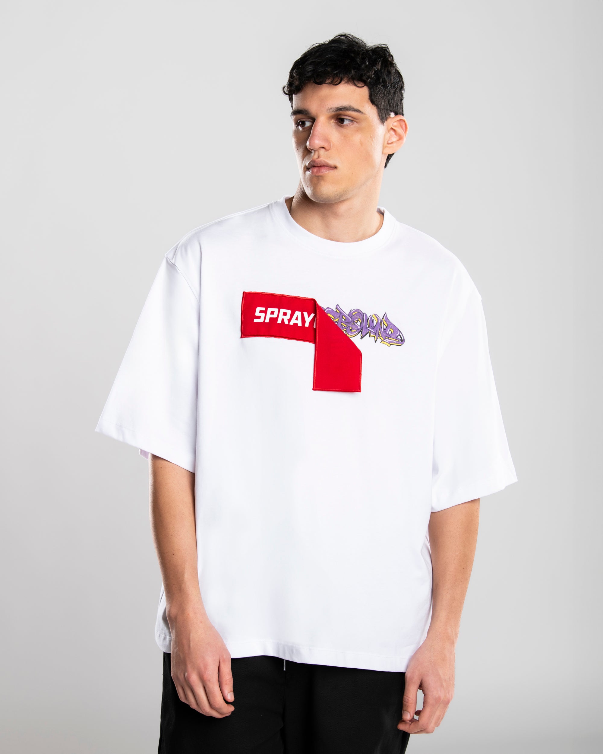 Tシャツ・カットソー SPRAYGROUND Men T-shirt Ivory SP696 IVO ext-165101-1-8-1740646122.jpg?