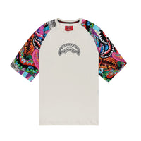 ALL THE SHARK RAGLAN OVER T-SHIRT
