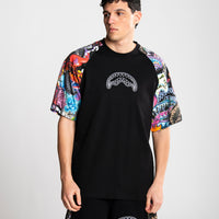 ALL THE SHARK RAGLAN OVER T-SHIRT
