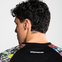 ALL THE SHARK RAGLAN OVER T-SHIRT
