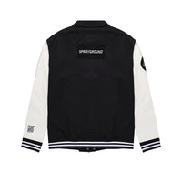 DETACH AND STICK IT VARSITY JACKET