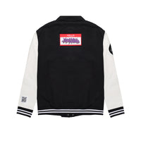 DETACH AND STICK IT VARSITY JACKET