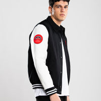 DETACH AND STICK IT VARSITY JACKET