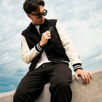 DETACH AND STICK IT VARSITY JACKET