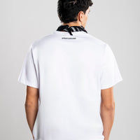 BLACK BANDANA - REGULAR WHITE T-SHIRT