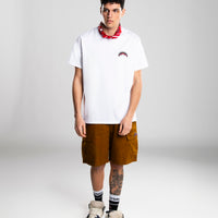 RED BANDANA - REGULAR WHITE T-SHIRT