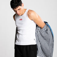 CHECK DENIM DOUBLE SHIRT