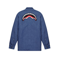 CHECK DENIM DOUBLE SHIRT