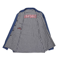CHECK DENIM DOUBLE SHIRT