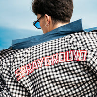 CHECK DENIM DOUBLE SHIRT