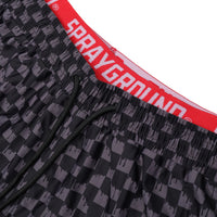 DRIP CHECKERED SWIM TRUNKS