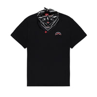BLACK BANDANA - REGULAR BLACK T-SHIRT