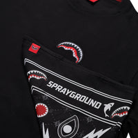 BLACK BANDANA - REGULAR BLACK T-SHIRT