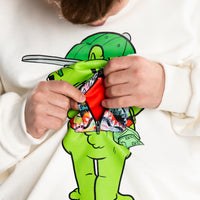 SHARKS IN THE RIZZ BEAR OVER CREWNECK