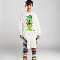 SHARKS IN THE RIZZ BEAR OVER CREWNECK