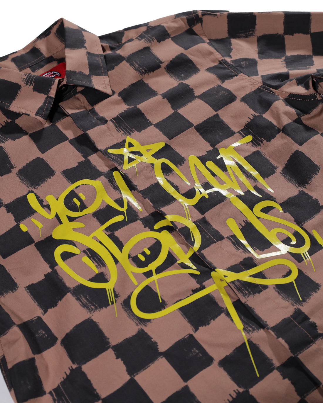 VANQUISH TAG POPELINE COTTON SHIRT