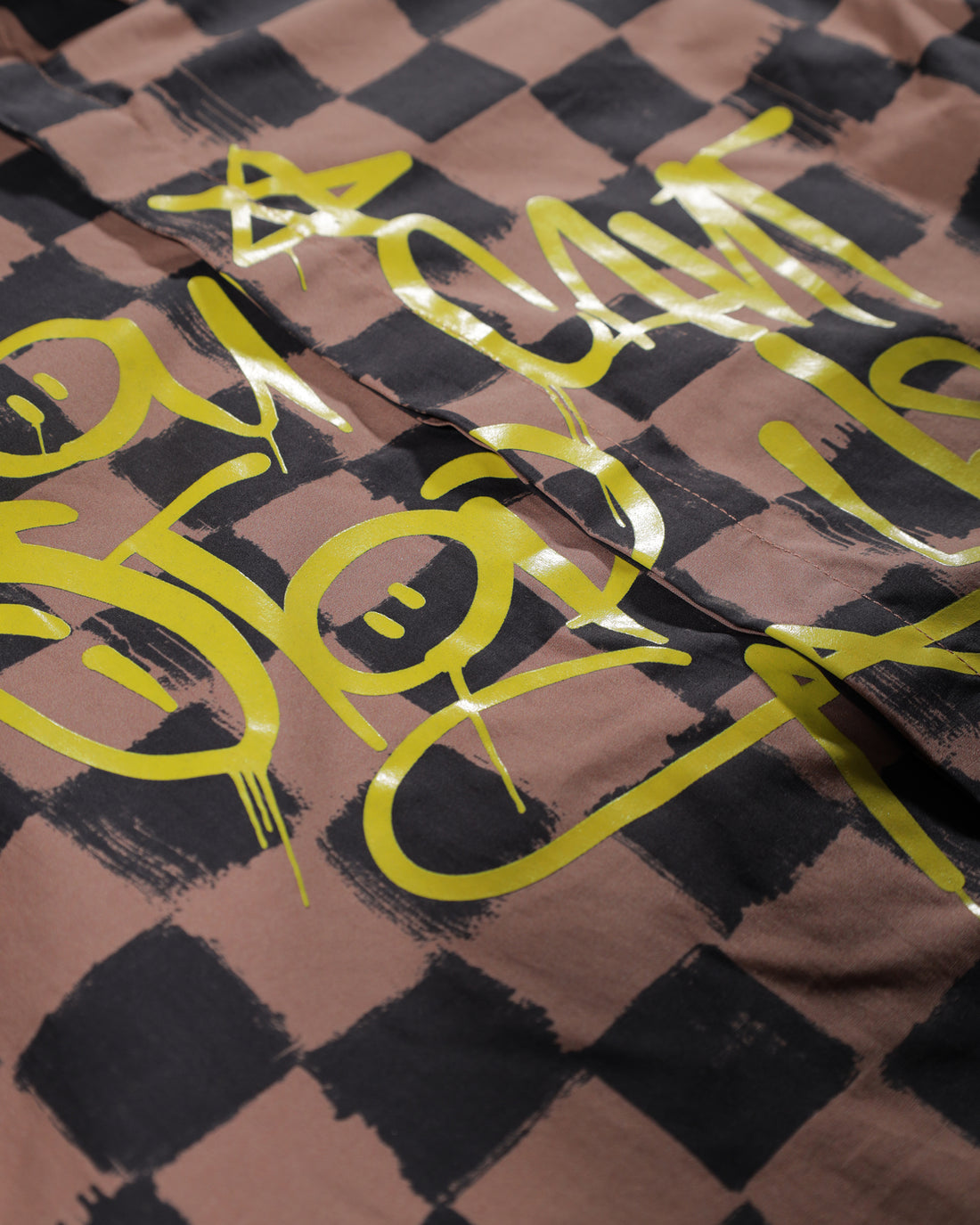 VANQUISH TAG POPELINE COTTON SHIRT
