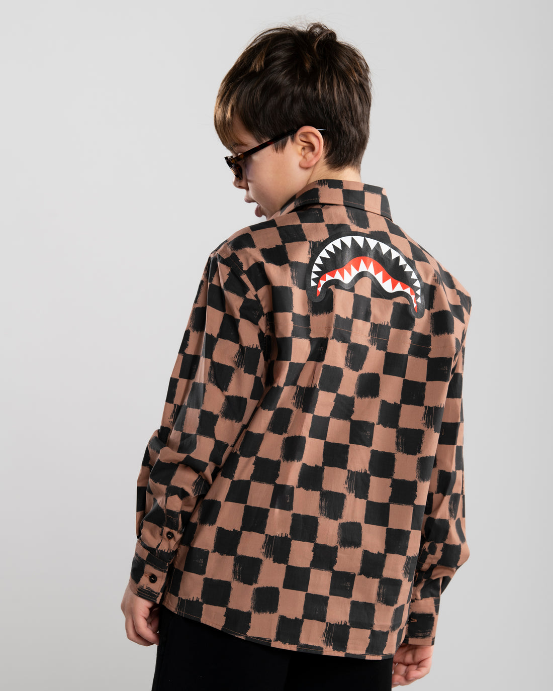 VANQUISH TAG POPELINE COTTON SHIRT