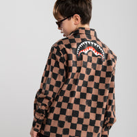 VANQUISH TAG POPELINE COTTON SHIRT