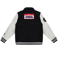 DETACH AND STICK IT VARSITY JACKET