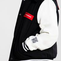 DETACH AND STICK IT VARSITY JACKET