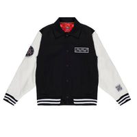DETACH AND STICK IT VARSITY JACKET