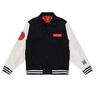 DETACH AND STICK IT VARSITY JACKET