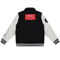 DETACH AND STICK IT VARSITY JACKET