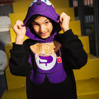 MANY CHAINS BEAR OVER HOODIE