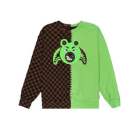 MONEY BEAR SPLIT REGULAR CREWNECK