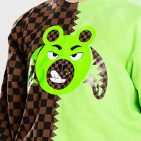 MONEY BEAR SPLIT REGULAR CREWNECK