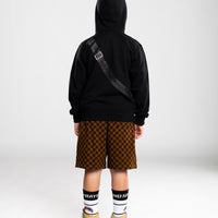CROSSBODY MONEY BEAR CUT REGULAR HOODIE