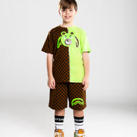 CHECKERED RN SHORTS