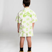 SLIMER DRIPPING ORGANIC COTTON SHIRT
