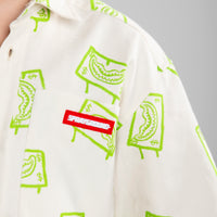SLIMER DRIPPING ORGANIC COTTON SHIRT
