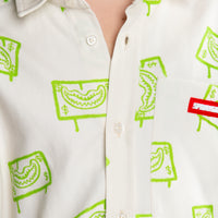 SLIMER DRIPPING ORGANIC COTTON SHIRT
