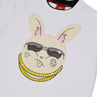 SPLATTER BUNNY OVER DOUBLE T-SHIRT