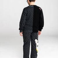 SPLATTER BUNNY SPLIT REGULAR CREWNECK