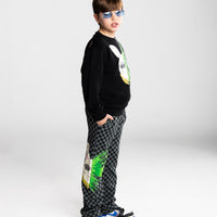 SPLATTER BUNNY SPLIT REGULAR CREWNECK