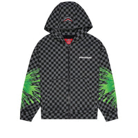 SPLATTER BUNNY OVER FULL ZIP