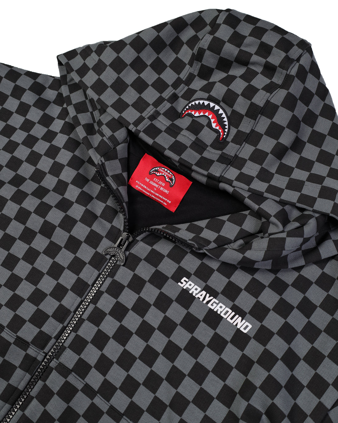 SPLATTER BUNNY OVER FULL ZIP