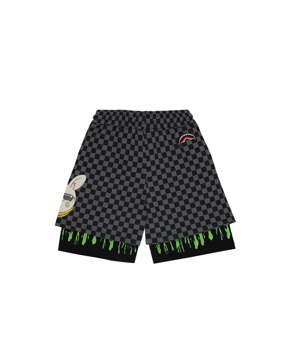 SPLATTER BUNNY DOUBLE SHORTS