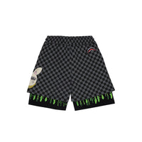 SPLATTER BUNNY DOUBLE SHORTS