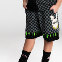 SPLATTER BUNNY DOUBLE SHORTS