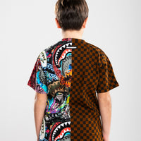 ALL THE SHARKS SPLIT REGULAR T-SHIRT