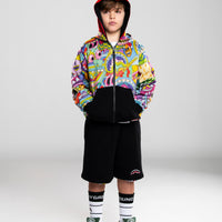 JELLY WORLD FIXES DOUBLE FACE MESH SHORTS