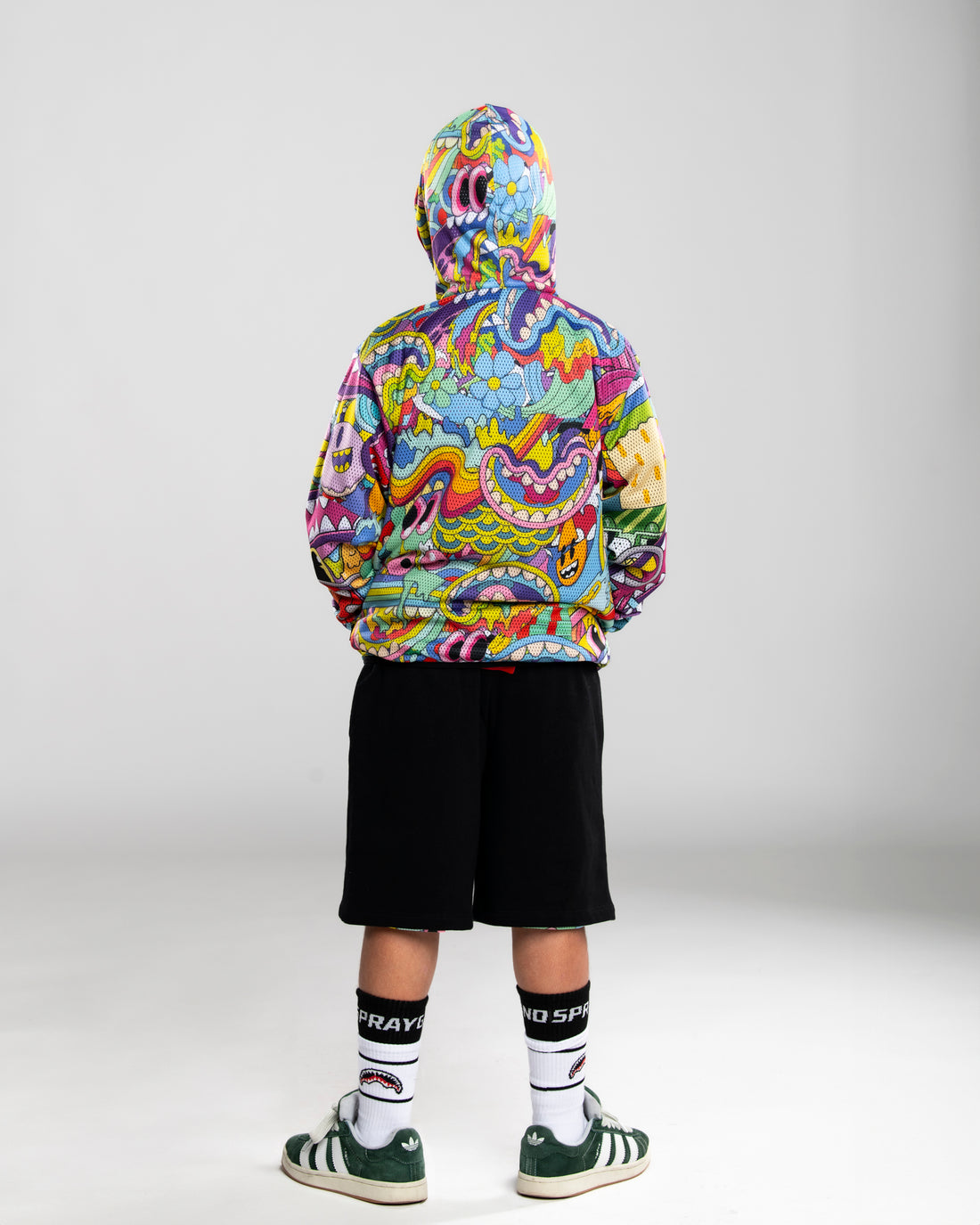 JELLY WORLD FIXES DOUBLE FACE MESH SHORTS