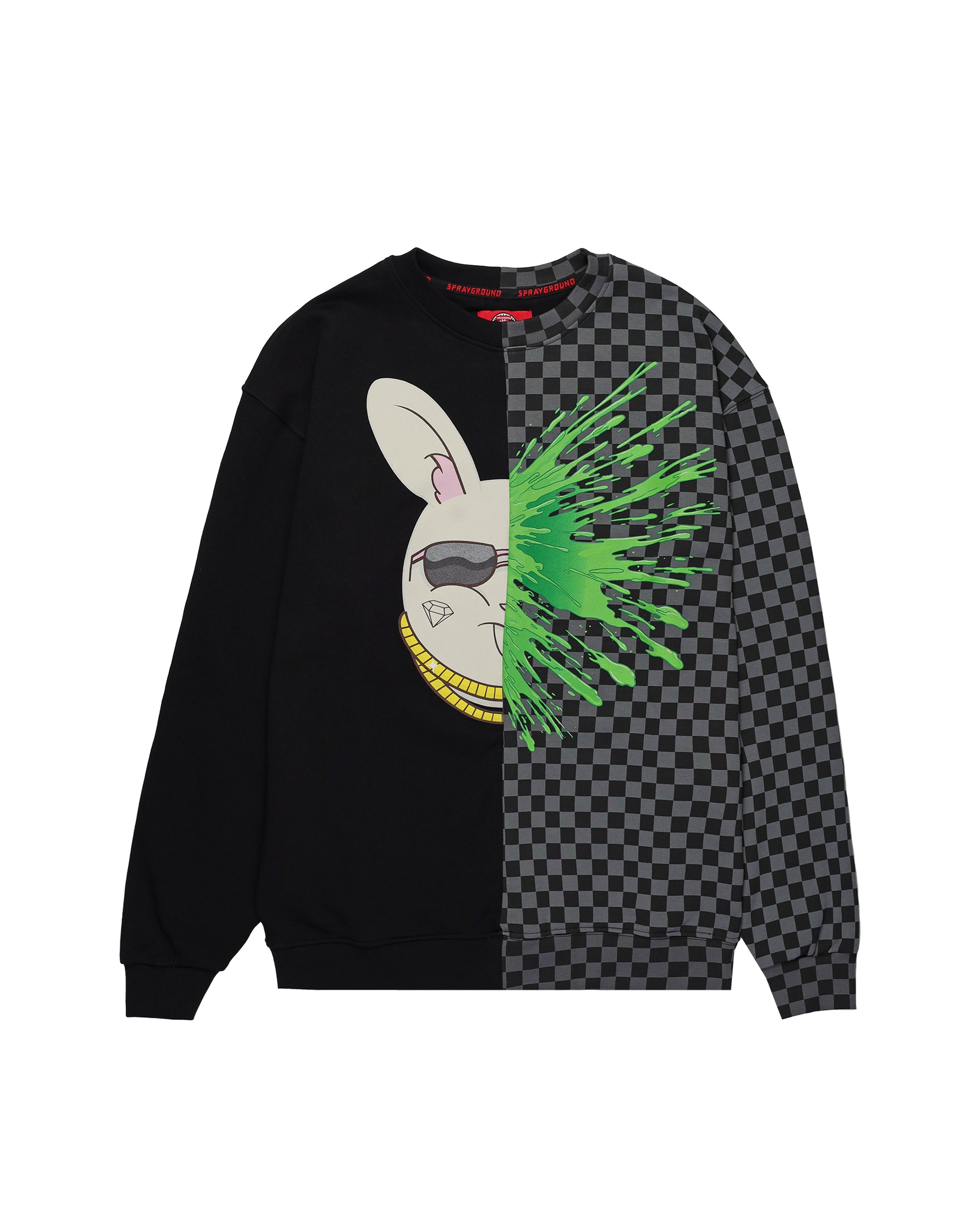 トップス Splatter Print Crewneck Sweatshirt undercover-shirts-tops-